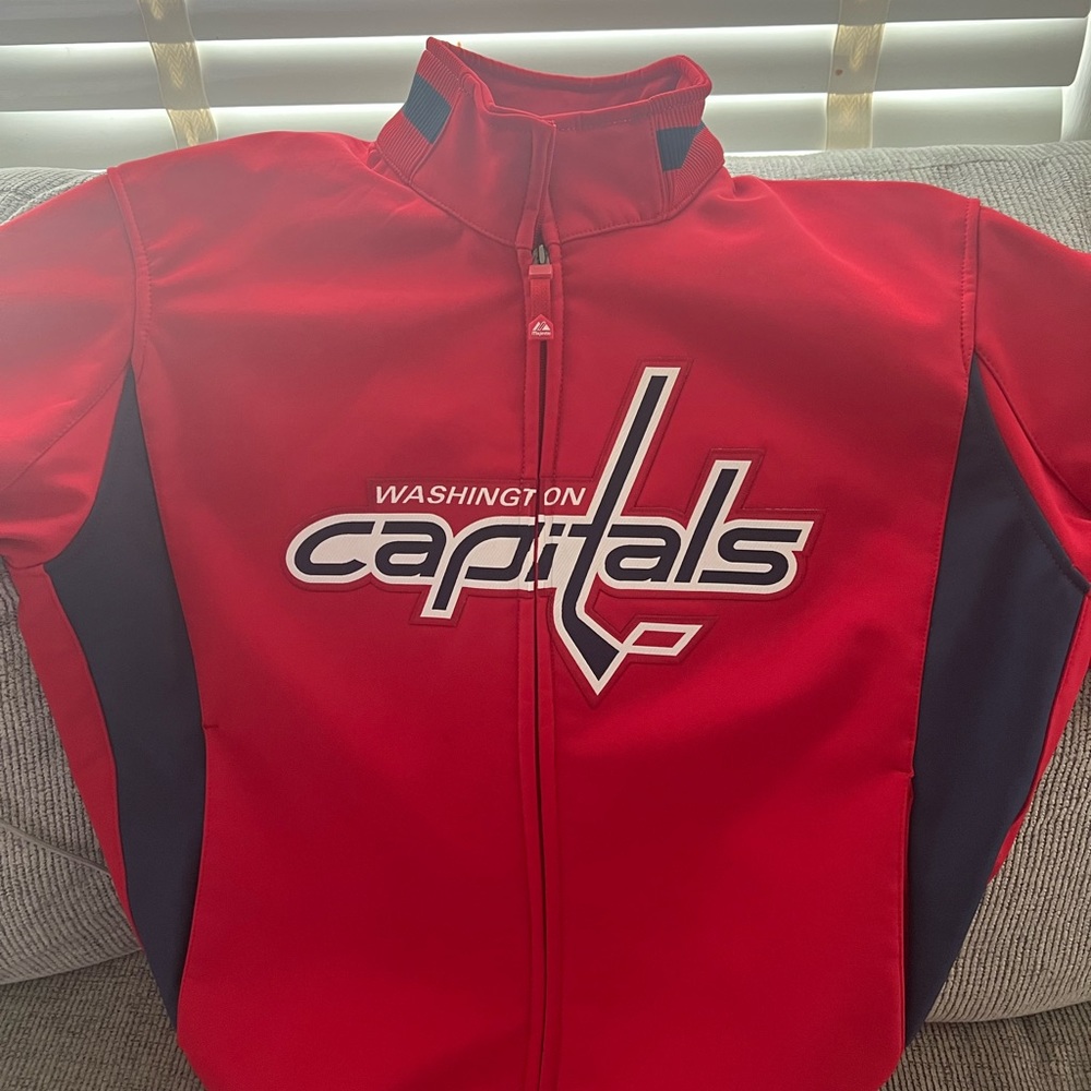 NHL Washington Capitals Thermalddd Jacket Large Exclusive Club Collection